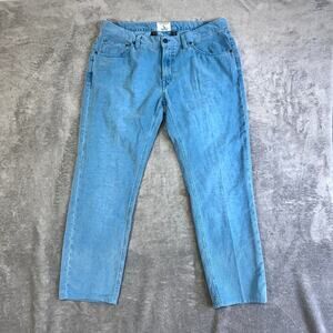 Gant by Michael Bastian Blue Corduroy Pants Size 36x34 Classic Fit